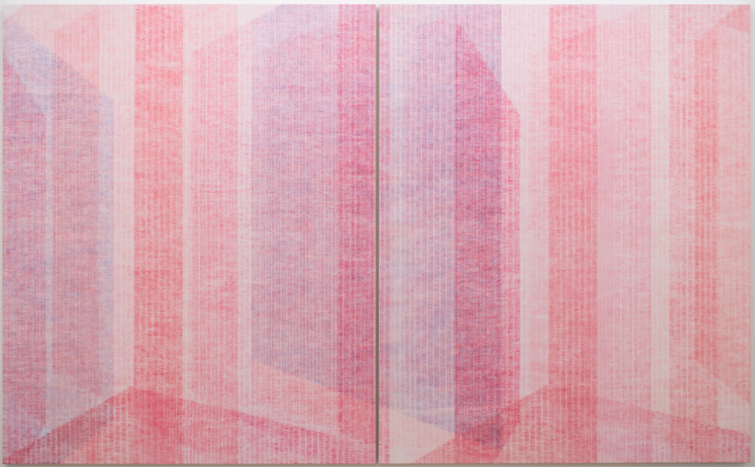 Marie-Claire Blais, Être la porte qui s’ouvre 10, 2017, Acrylic on canvas, 203 x 330 cm, Courtesy of the artist and Galerie René Blouin