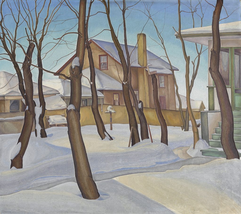 L.L. FitzGerald (1890 – 1956) Doc Snyder’s House (1931) oil on canvas 74.9 × 85.1 cm Gift of P.D. Ross, Ottawa, 1932 National Gallery of Canada, Ottawa. 3993 Photo: NGC