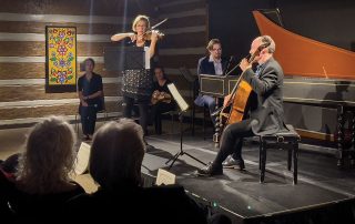 classical musicians performing on stage